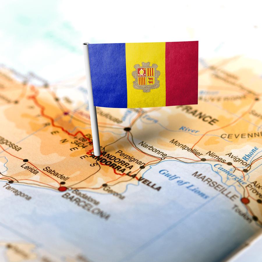 Map of Andorra