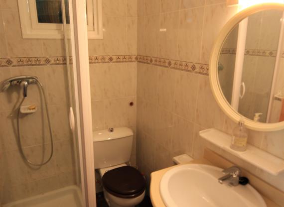 Second bathroom with walk in Shower unit